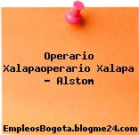 Operario Xalapaoperario Xalapa – Alstom