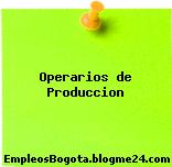 Operarios de Produccion