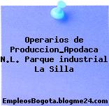 Operarios de Produccion_Apodaca N.L. Parque industrial La Silla