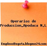 Operarios de Produccion_Apodaca N.L