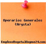 Operarios Generales (Arysta)