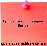 Operarios Zapopan Norte
