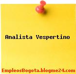 Analista Vespertino