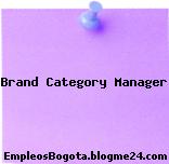 Brand Category Manager