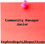 Community Manager Junior