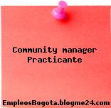 Community manager Practicante