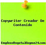 Copywriter Creador De Contenido