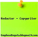 Redactor – Copywriter