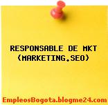 RESPONSABLE DE MKT (MARKETING.SEO)