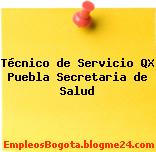 Técnico de Servicio QX Puebla Secretaria de Salud