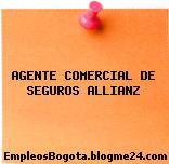 AGENTE COMERCIAL DE SEGUROS ALLIANZ
