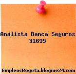 Analista Banca Seguros 31695