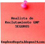Analista de Reclutamiento GNP SEGUROS