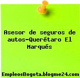 Asesor de seguros de autos-Querétaro El Marqués