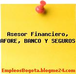 Asesor Financiero, AFORE, BANCO Y SEGUROS