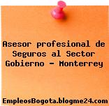 Asesor profesional de Seguros al Sector Gobierno – Monterrey