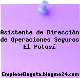 Asistente de Dirección de Operaciones – Seguros El Potosí
