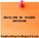 AUXILIAR DE SEGURO INTERIOR