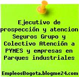 Ejecutivo de prospección y atencion Seguros Grupo y Colectivo Atención a PYMES y empresas en Parques industriales