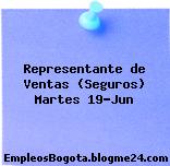 Representante de Ventas (Seguros) Martes 19-Jun