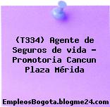 (T334) Agente de Seguros de vida – Promotoria Cancun Plaza Mérida