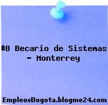 #8 Becario de Sistemas – Monterrey