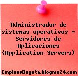 Administrador de sistemas operativos – Servidores de Aplicaciones (Application Servers)