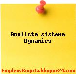 Analista sistema Dynamics