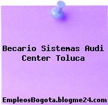Becario Sistemas Audi Center Toluca