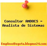 Consultor AMDOCS – Analista de Sistemas