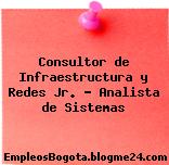 Consultor de Infraestructura y Redes Jr. – Analista de Sistemas