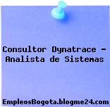 Consultor Dynatrace – Analista de Sistemas