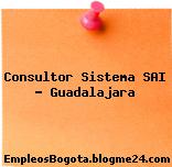 Consultor Sistema SAI – Guadalajara