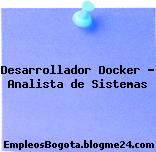 Desarrollador Docker – Analista de Sistemas
