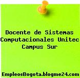 Docente de Sistemas Computacionales Unitec Campus Sur