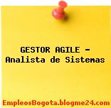 GESTOR AGILE – Analista de Sistemas