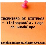 INGENIERO DE SISTEMAS – Tlalnepantla, Lago de Guadalupe