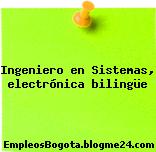 Ingeniero en Sistemas, electrónica bilingüe