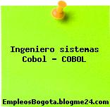Ingeniero sistemas Cobol – COBOL