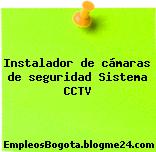 Instalador de cámaras de seguridad Sistema CCTV
