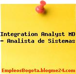 Integration Analyst MD – Analista de Sistemas