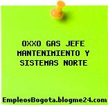 OXXO GAS JEFE MANTENIMIENTO Y SISTEMAS NORTE