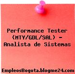 Performance Tester (MTY/GDL/SAL) – Analista de Sistemas