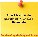 Practicante de Sistemas / Inglés Avanzado
