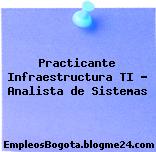 Practicante Infraestructura TI – Analista de Sistemas
