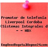 Promotor de telefonía Liverpool Cordoba (Sistemas Integrales d … – WBX