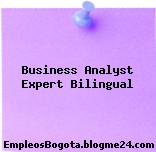 Business Analyst Expert Bilingual