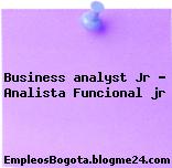 Business analyst Jr Analista Funcional jr