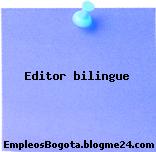 Editor bilingue
