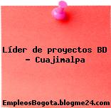 Líder de proyectos BD – Cuajimalpa